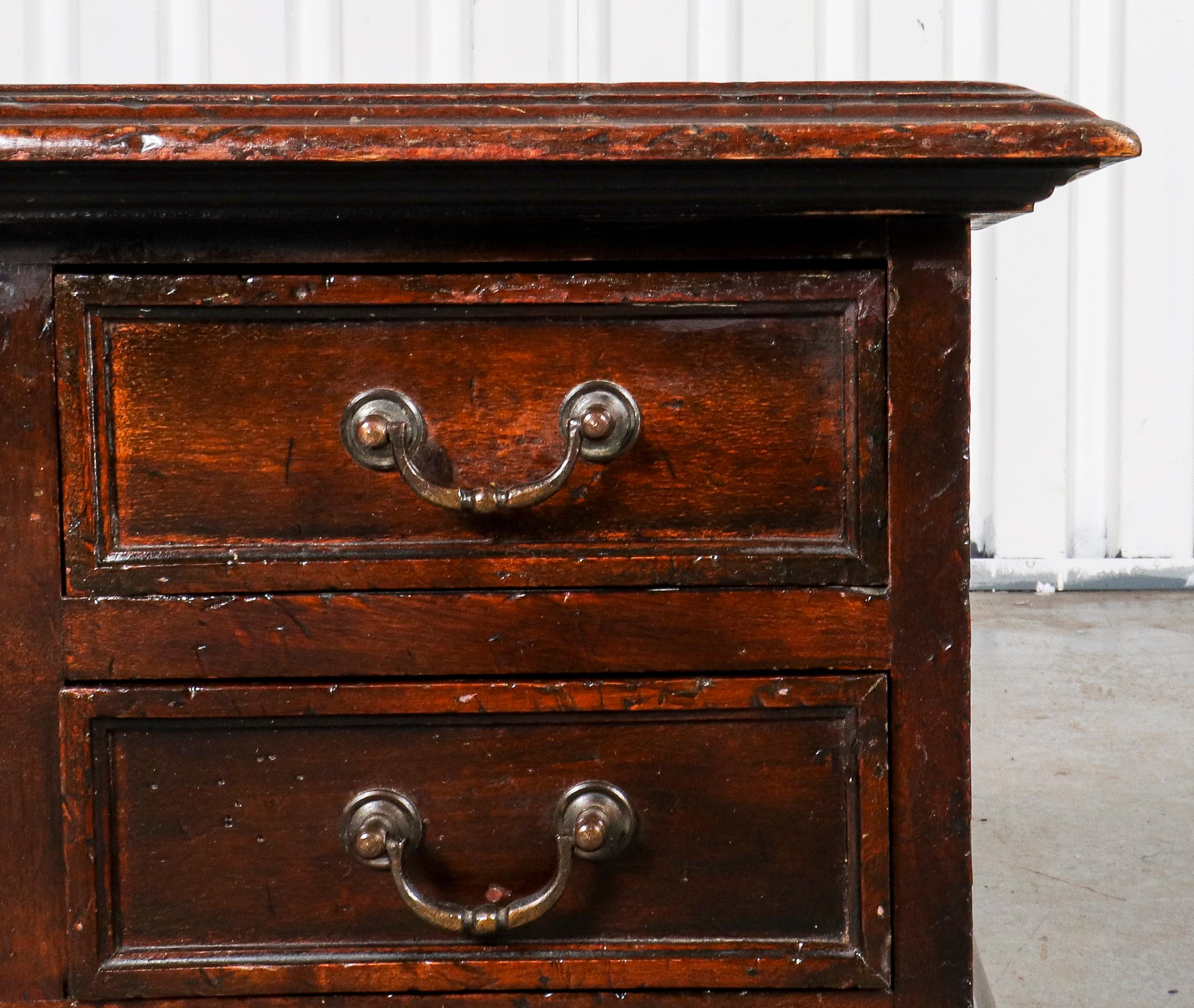 19th Century Baroque Revival Diminutive Chest of Drawers