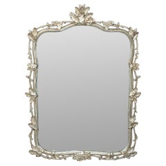 Miroir en bois argenté Oak & Acorn Revive baroque