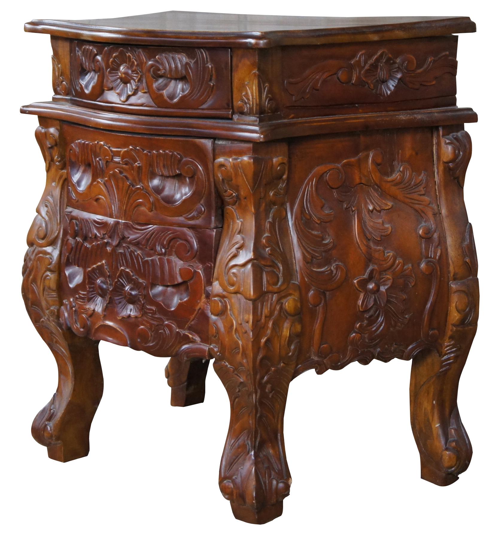 baroque nightstand