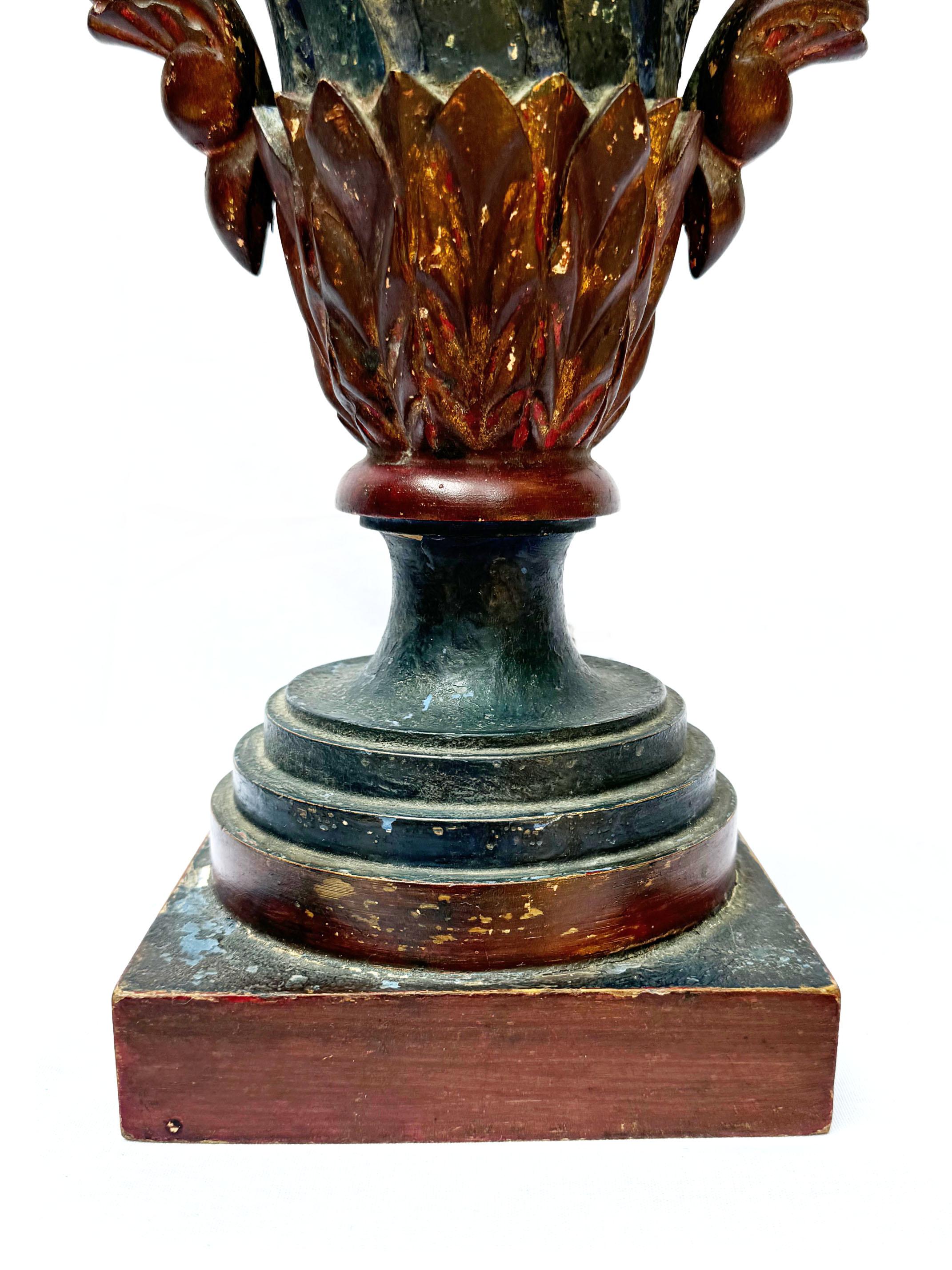 Lampe de table néo-baroque, vers 1960 Bon état - En vente à Rio De Janeiro, BR