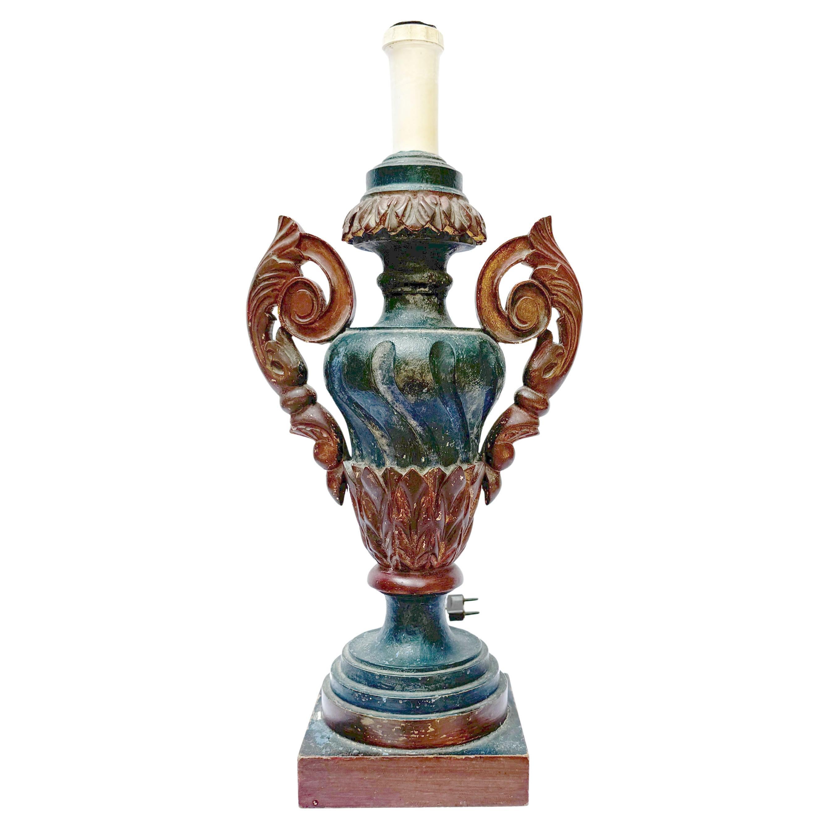 Baroque Revival Table Lamp - Circa 1960