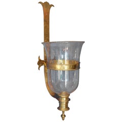 Baroque Revival  Wall Sconce Lantern, Origin Sweden, circa 1850