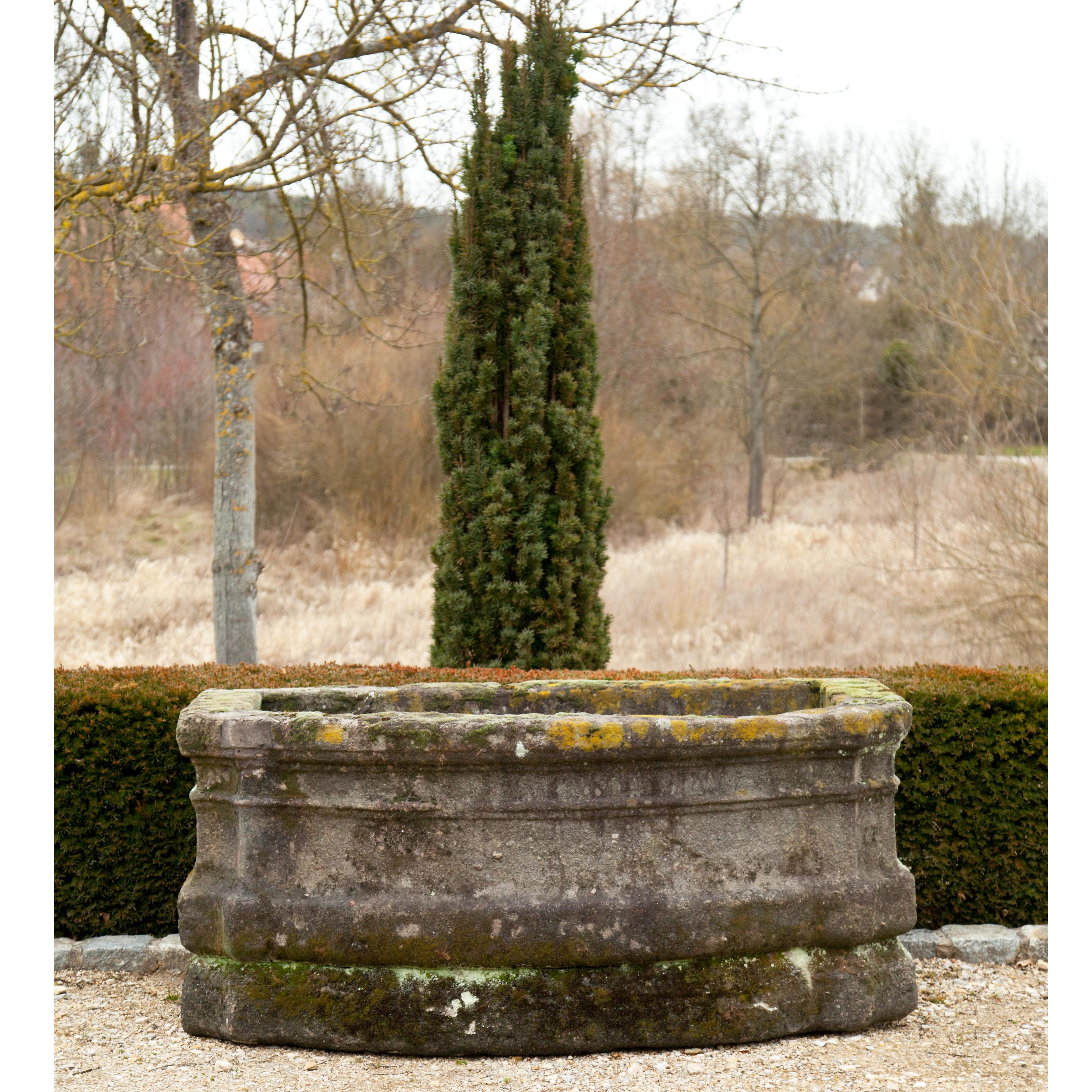 18th Century and Earlier Baroque Sandstone Fountain Basin, Germany, 18th Century