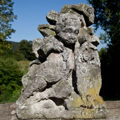 Baroque Sandstone Fragment, 18th Century