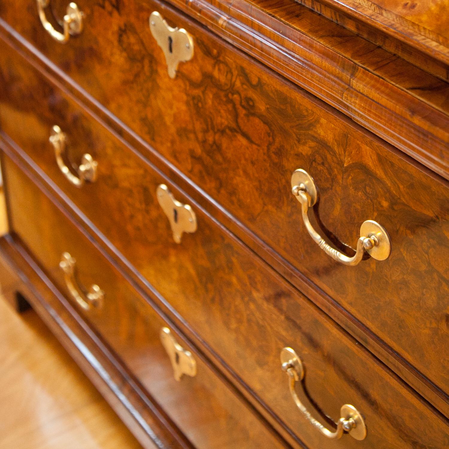 Baroque Secretaire, Central German, circa 1750 In Good Condition In Greding, DE