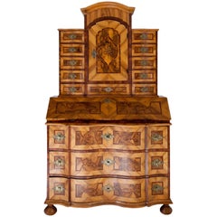 Baroque Secretaire, Central Germany 18th Century
