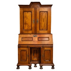 Baroque Secretaire in Ash Wood, North German c. 1720