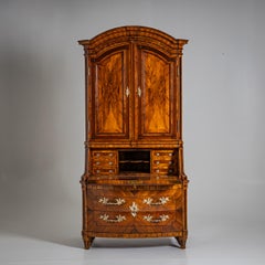 Baroque Secretary, Dresden, Mid-18th Century