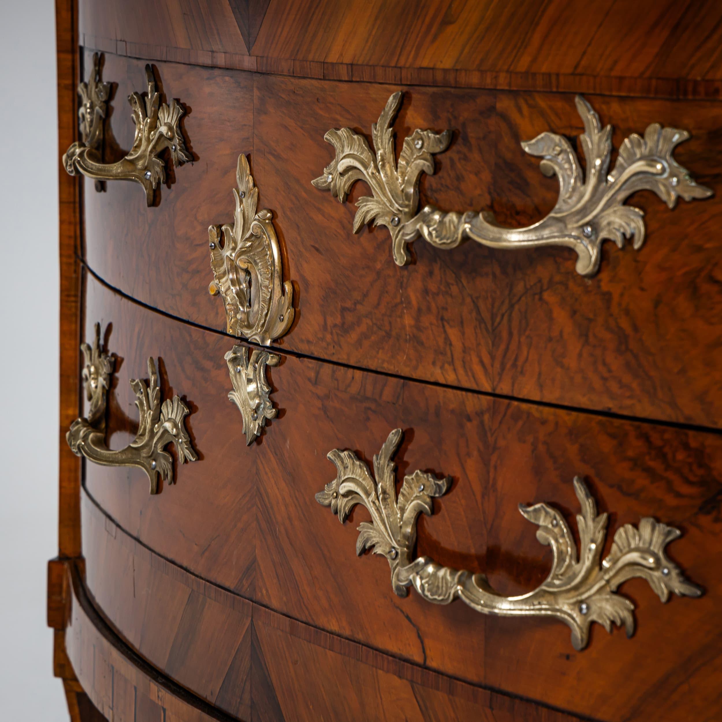 Baroque Secretary, Dresden, Mid-18th Century For Sale 2