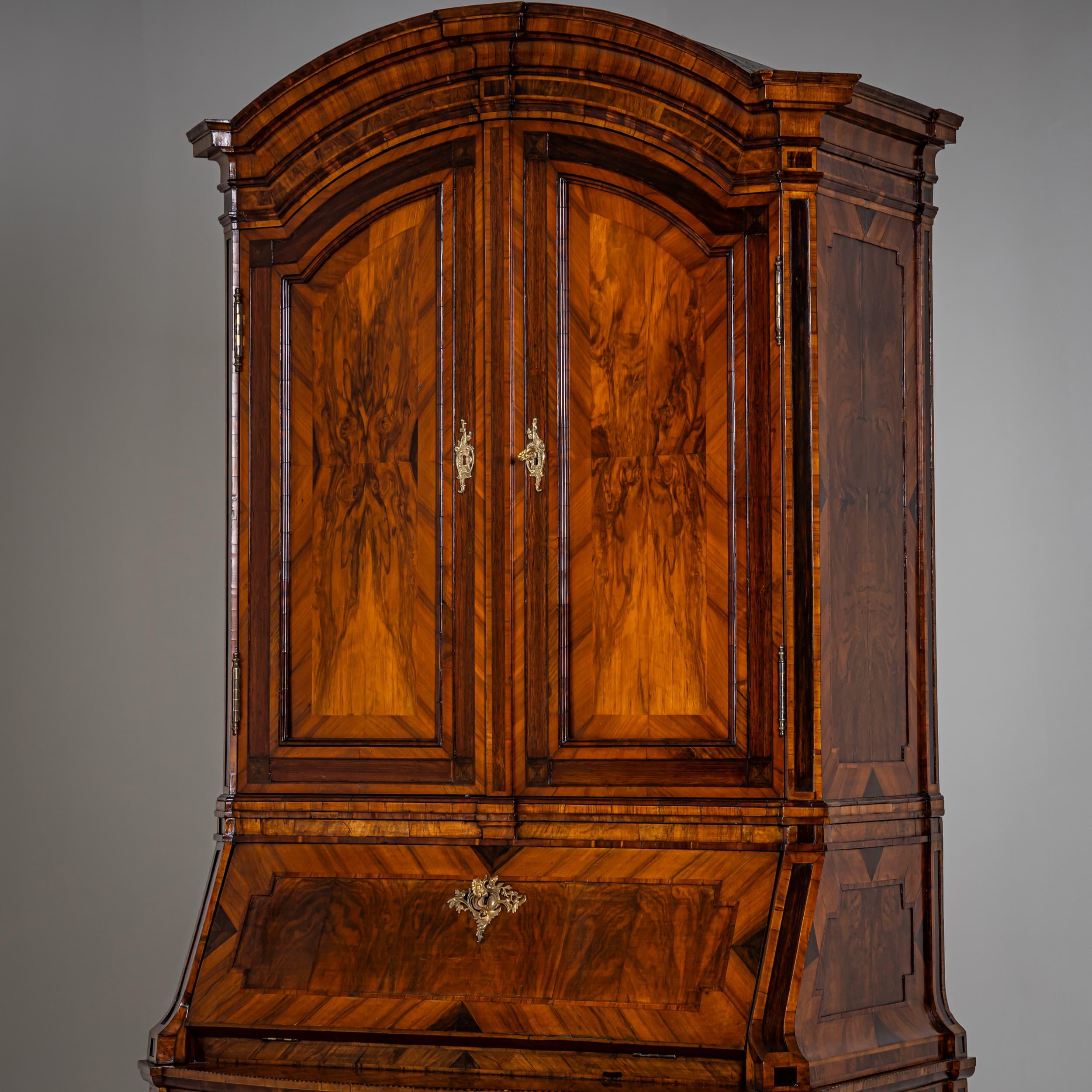 Baroque Secretary, Dresden, Mid-18th Century For Sale 3