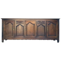 Baroque Sideboard, Provence, France, 1780s