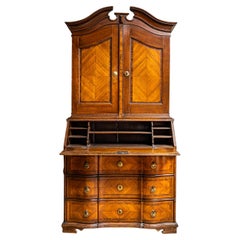 Baroque Slant-Front Secretary Desk, Mid-18th Century
