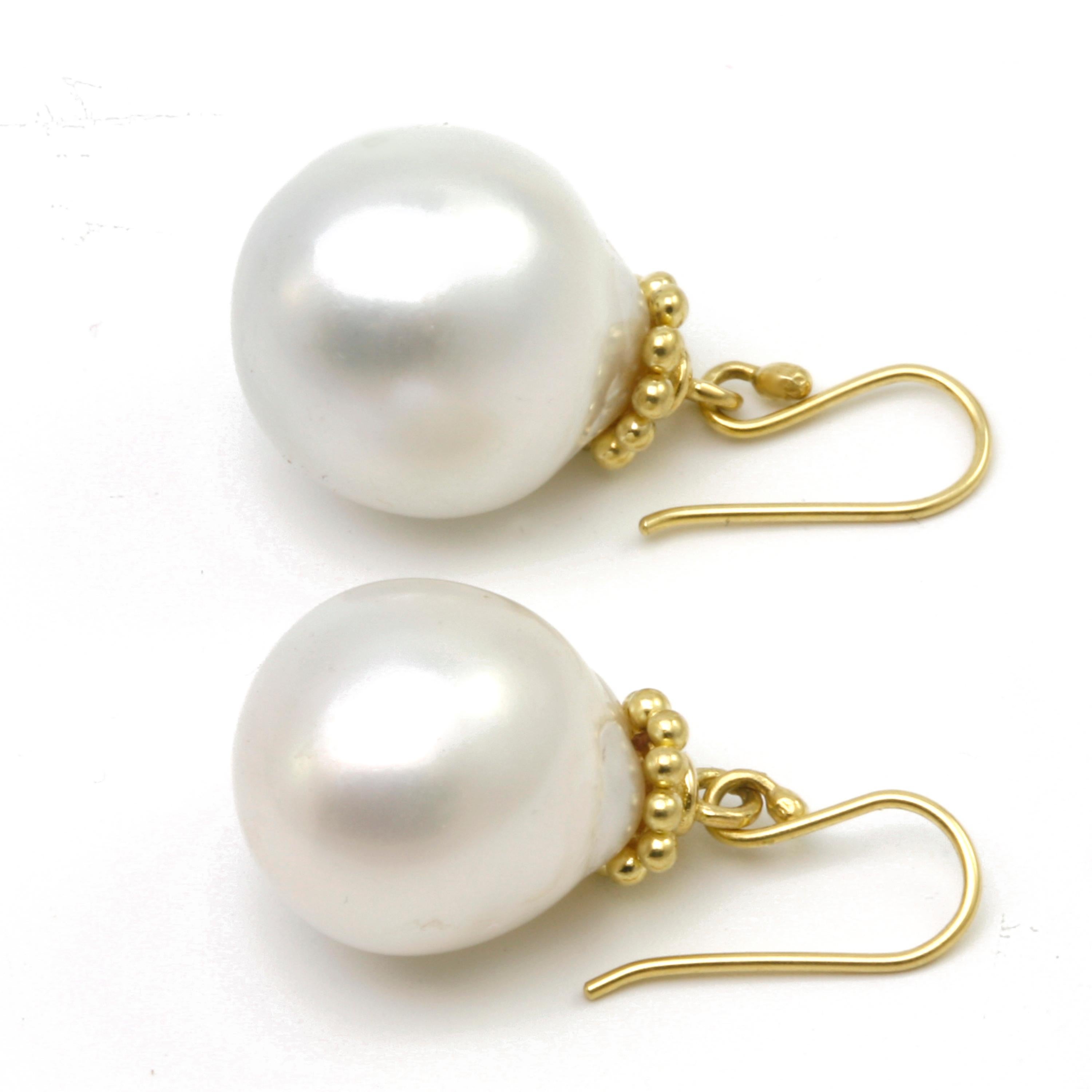diana south sea pearl earrings