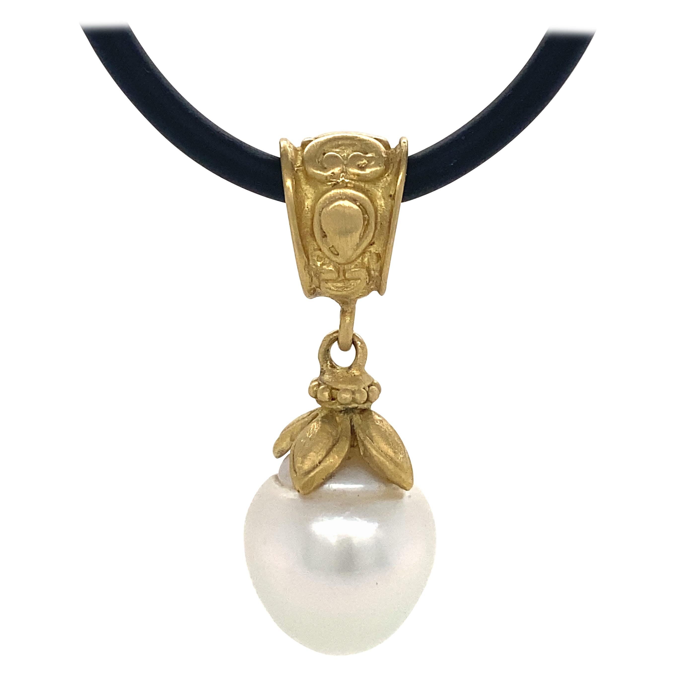 South Sea Baroque and Diamond Necklace main image 1