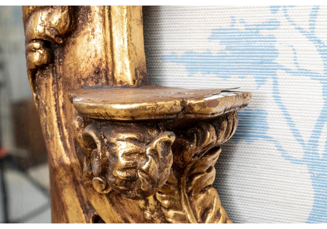 Barocke Stil 19. Jahrhundert geschnitzt vergoldet Wood Spiegel und passende Konsole im Angebot 1