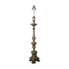 Antique, Baroque-Style Belgian Floor Lamp