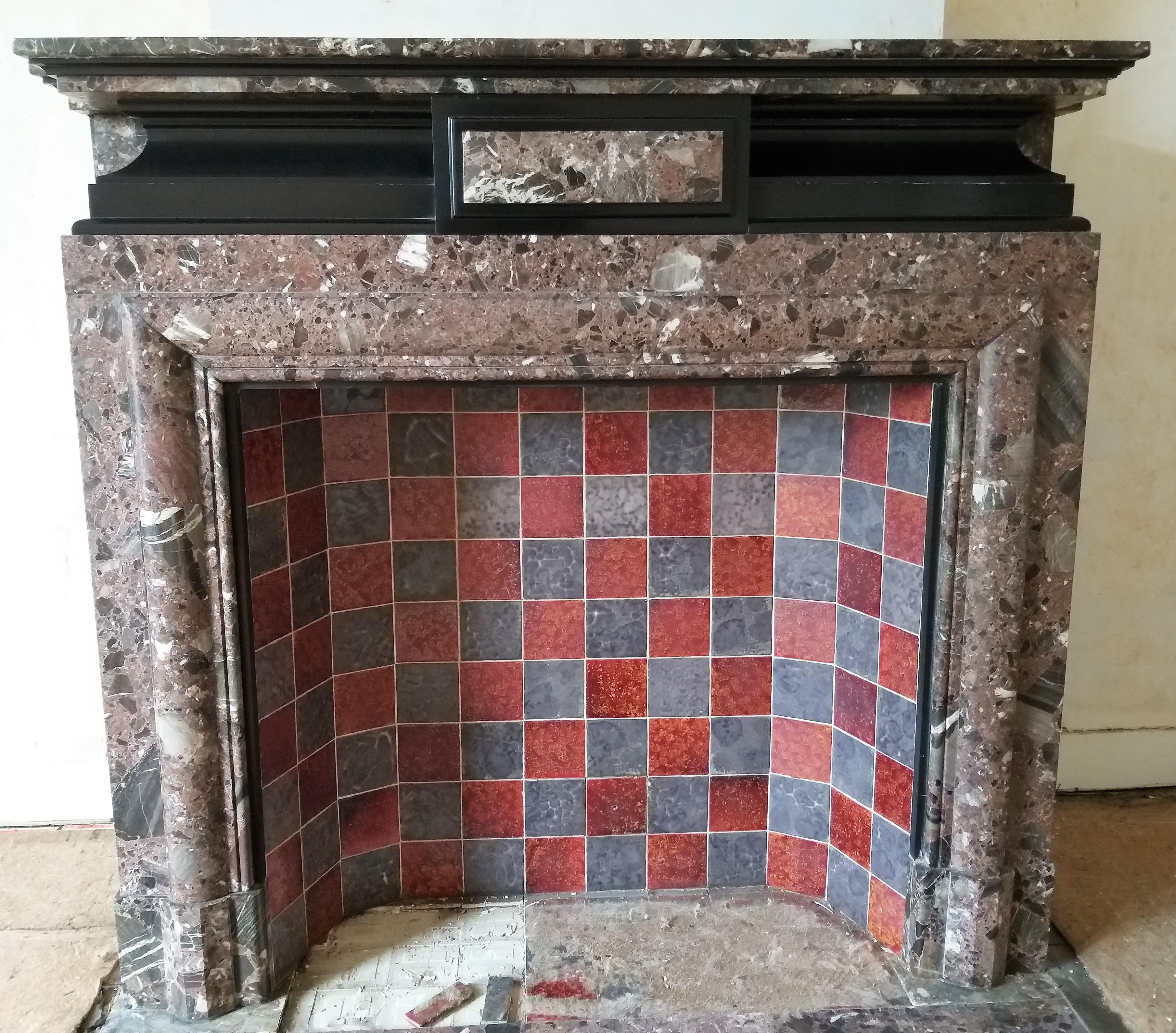 Baroque style Bolection Fireplace For Sale 1