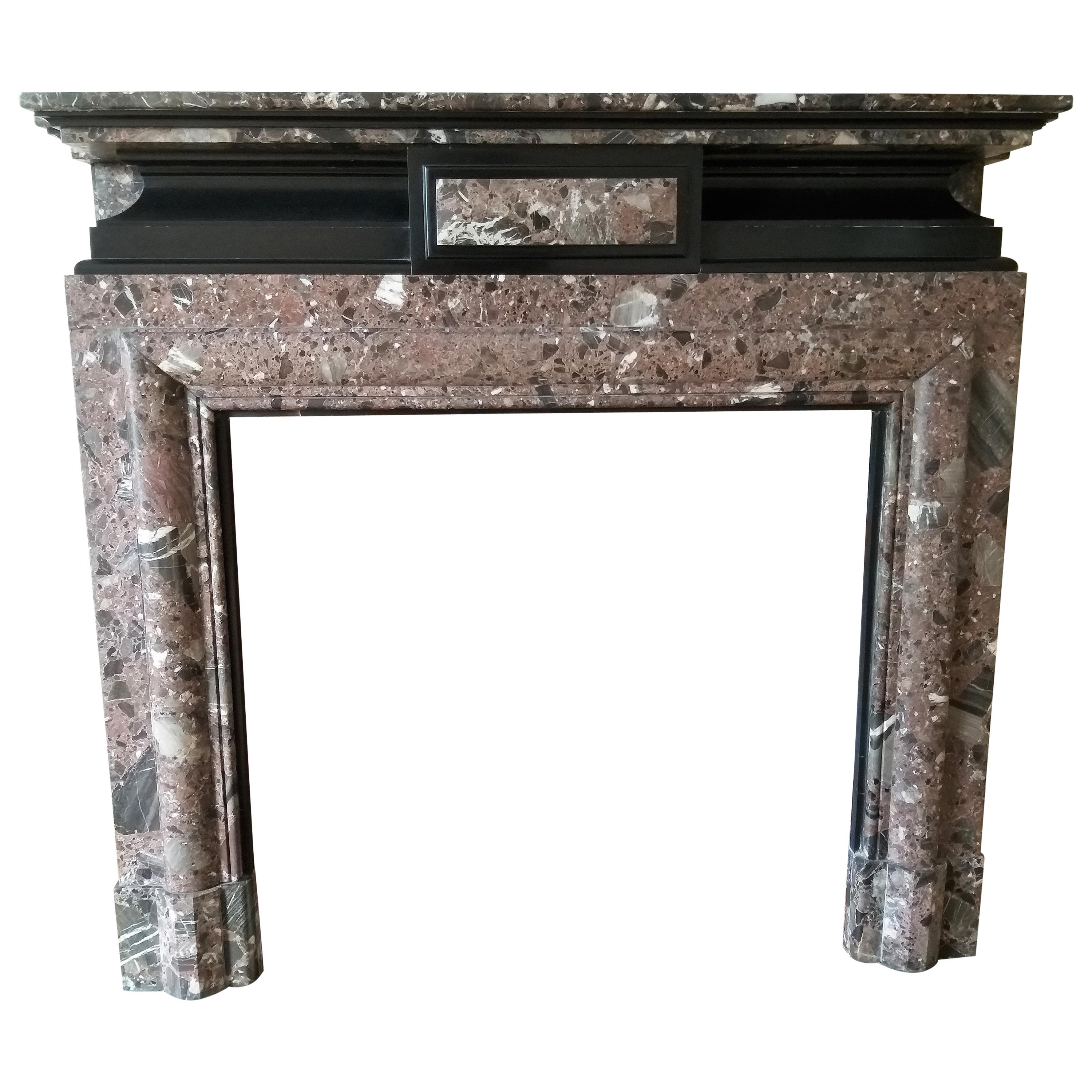 Baroque style Bolection Fireplace For Sale