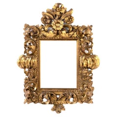 Baroque Style Carved & Giltwood Picture / Mirror Frame