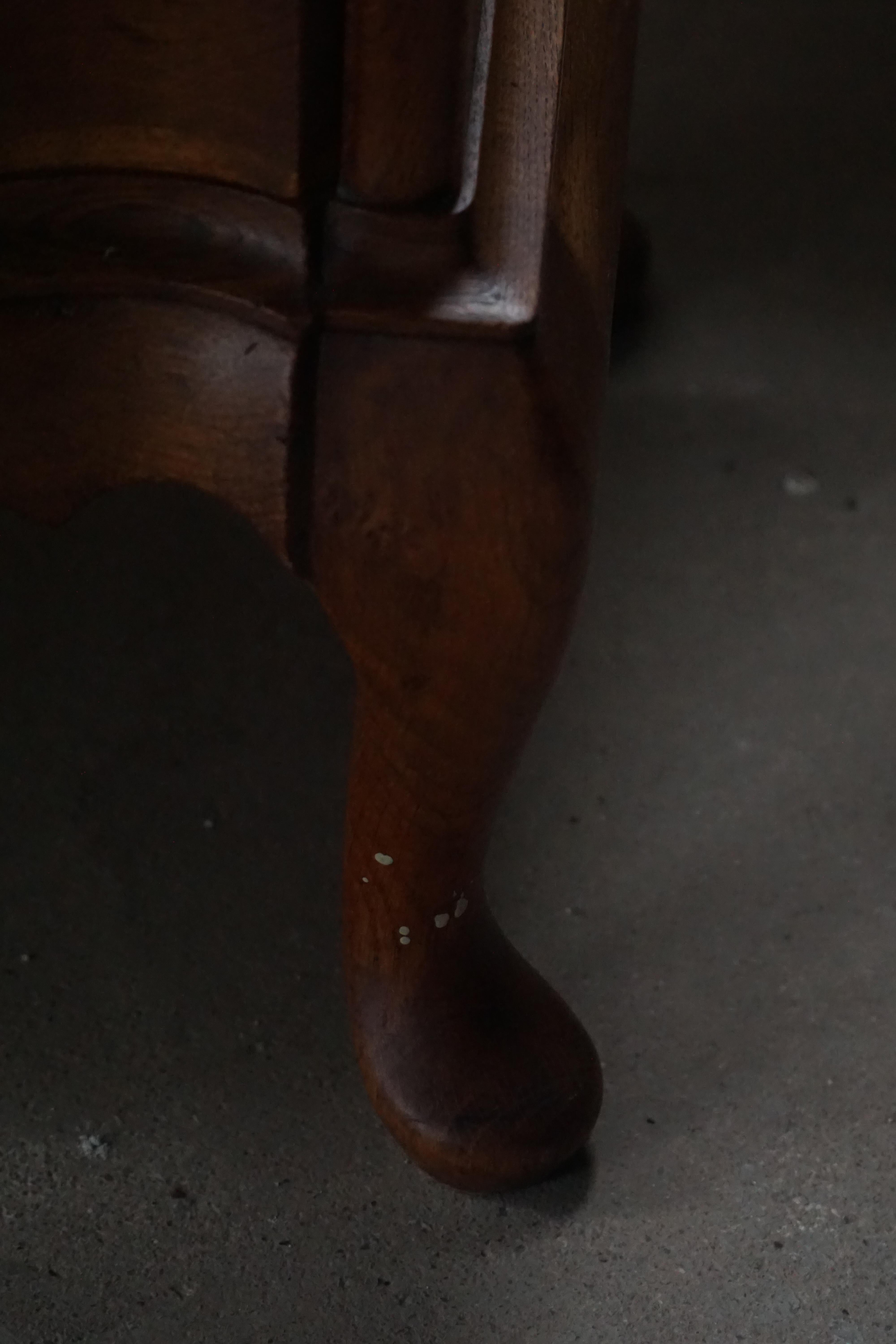 Baroque-Style Chest of Drawers in Oak, Danish Cabinetmaker, Early 20th Century in vendita 7