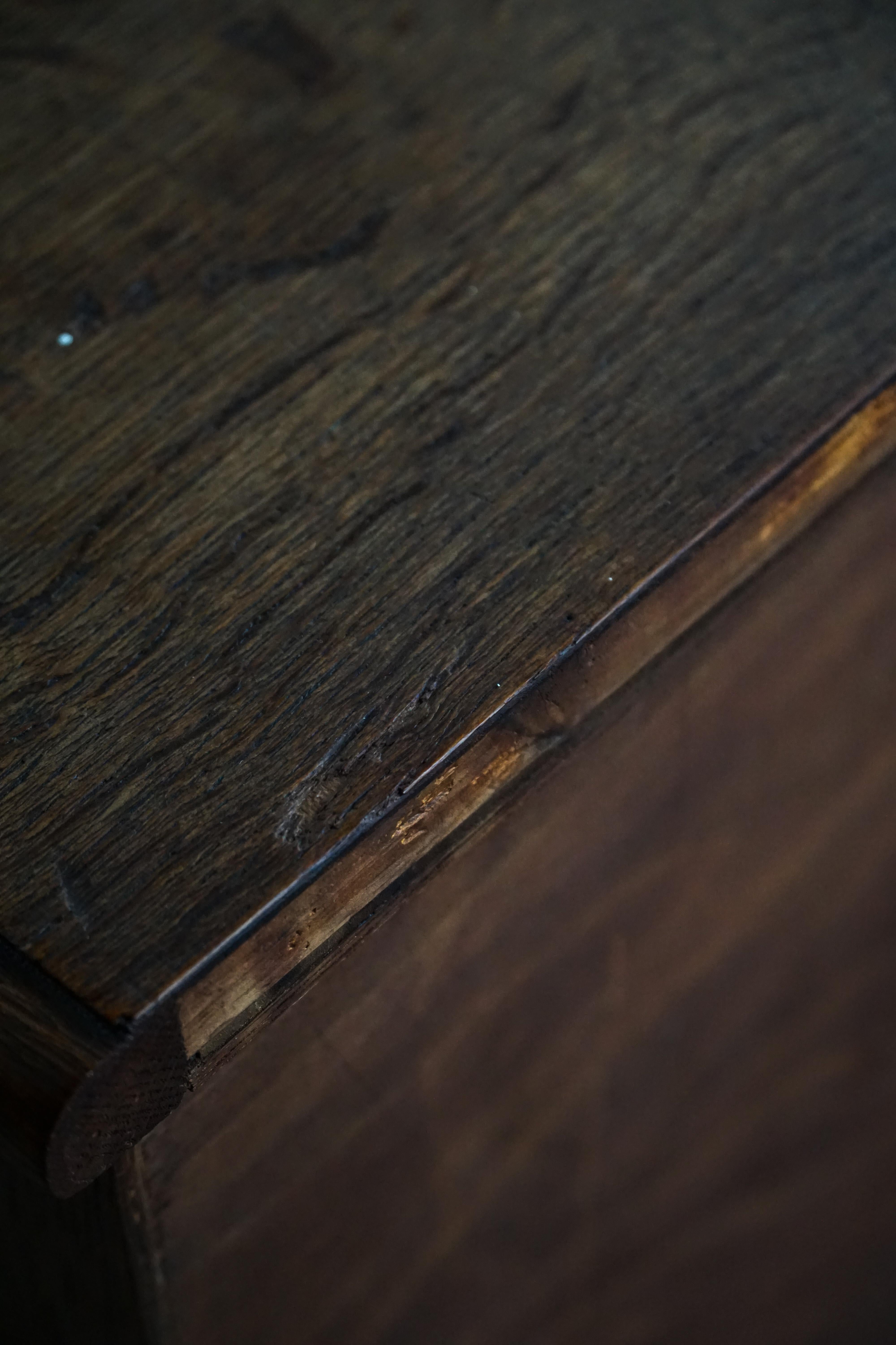 Baroque-Style Chest of Drawers in Oak, Danish Cabinetmaker, Early 20th Century in vendita 12