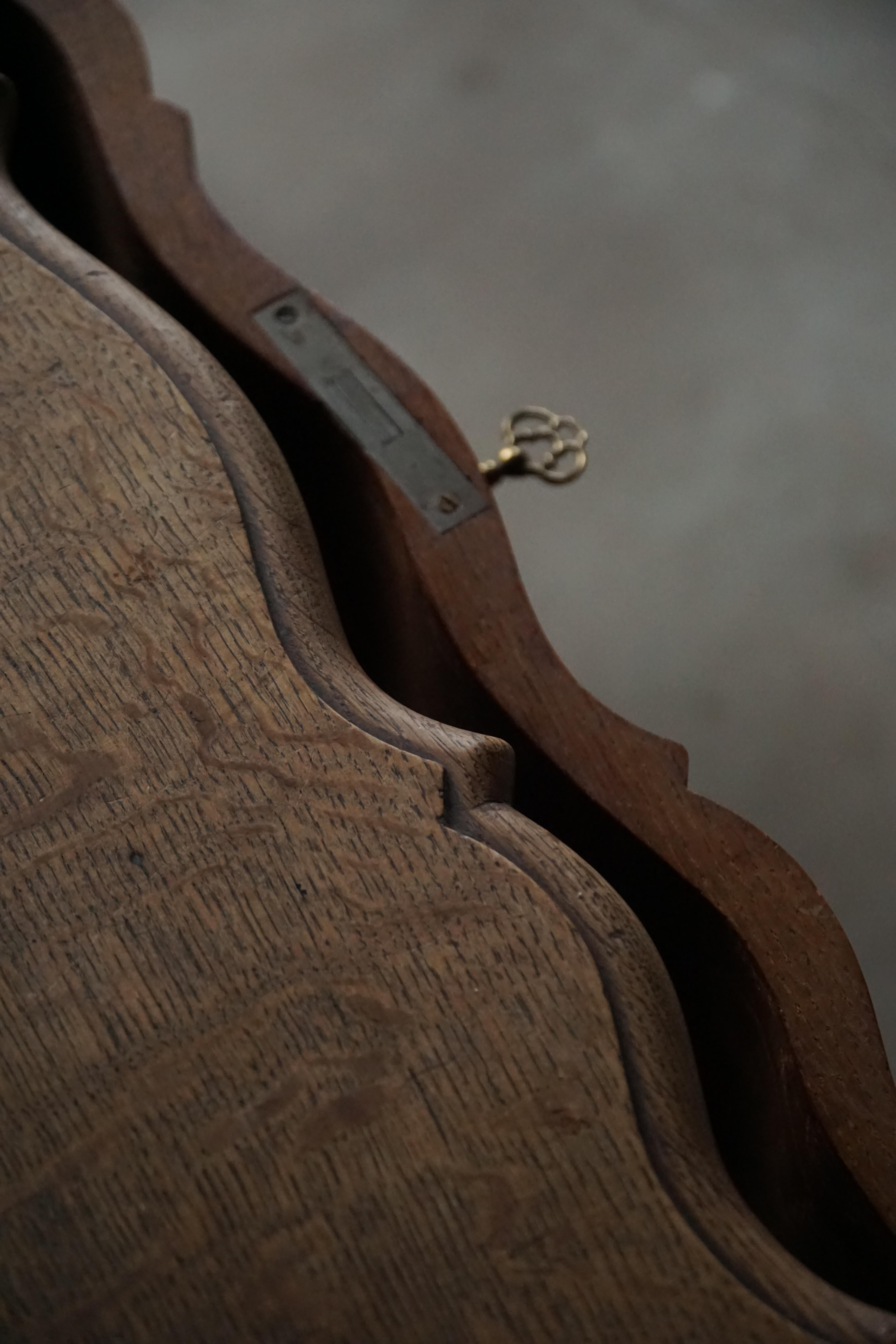 Quercia Baroque-Style Chest of Drawers in Oak, Danish Cabinetmaker, Early 20th Century in vendita