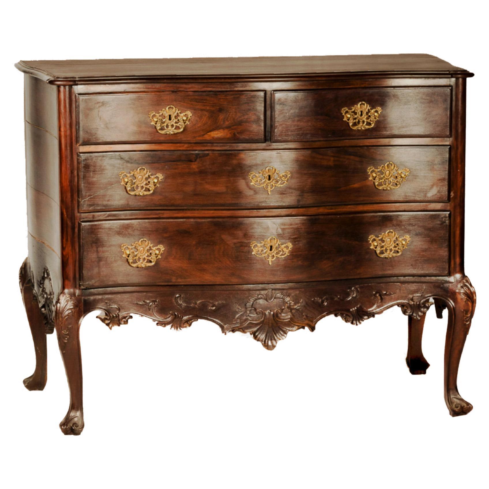 Baroque Style Chests of drawers, 19th Century For Sale