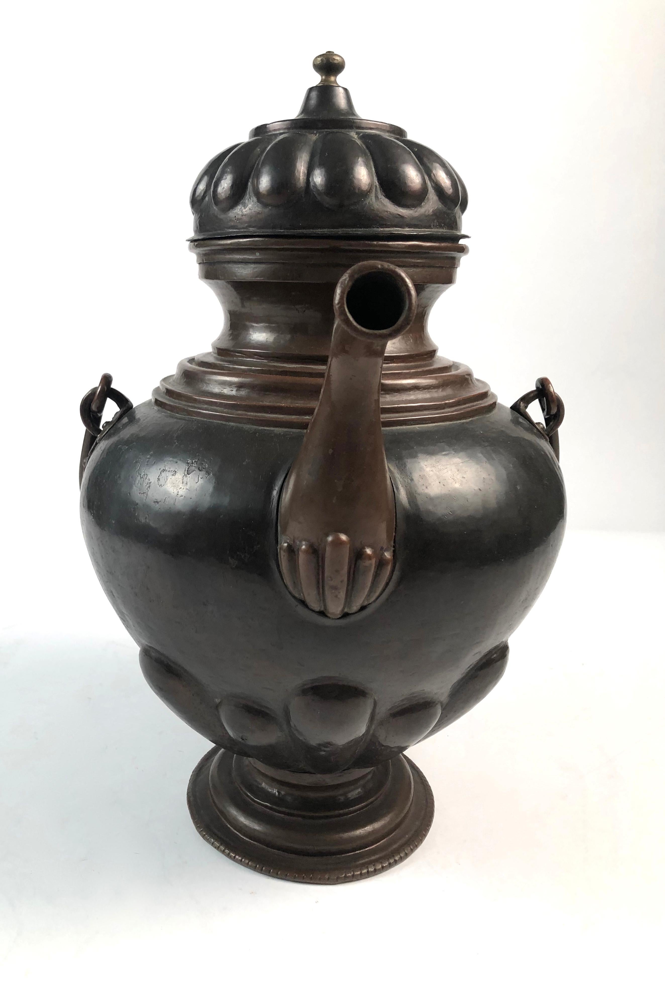 19th Century Baroque Style Copper Kettle