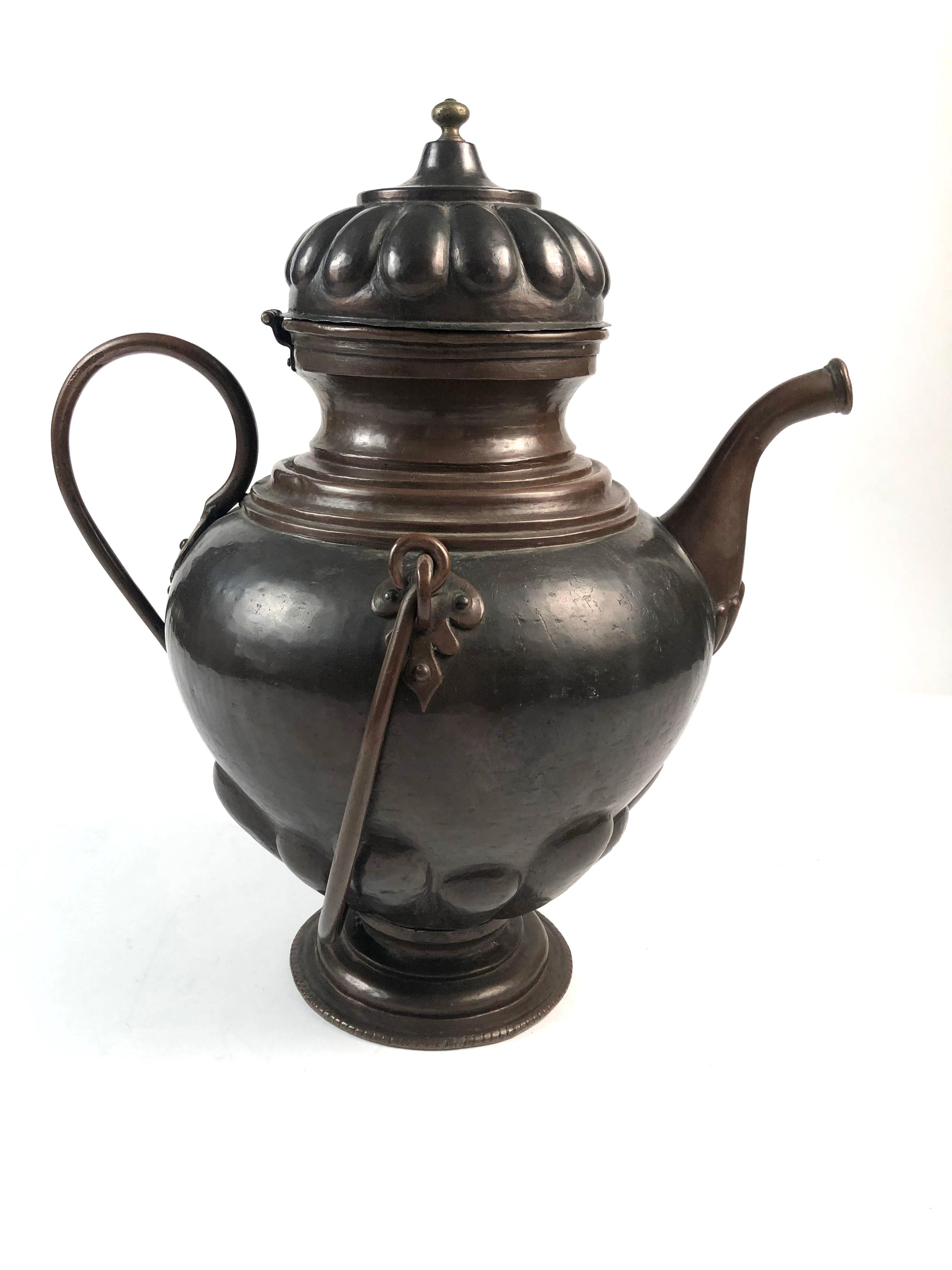 Baroque Style Copper Kettle 1