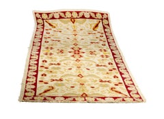 Baroque Style Embroidered Rug, 126 x 47.2 inches
