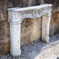 Cornice per caminetto in stile barocco, 18° secolo