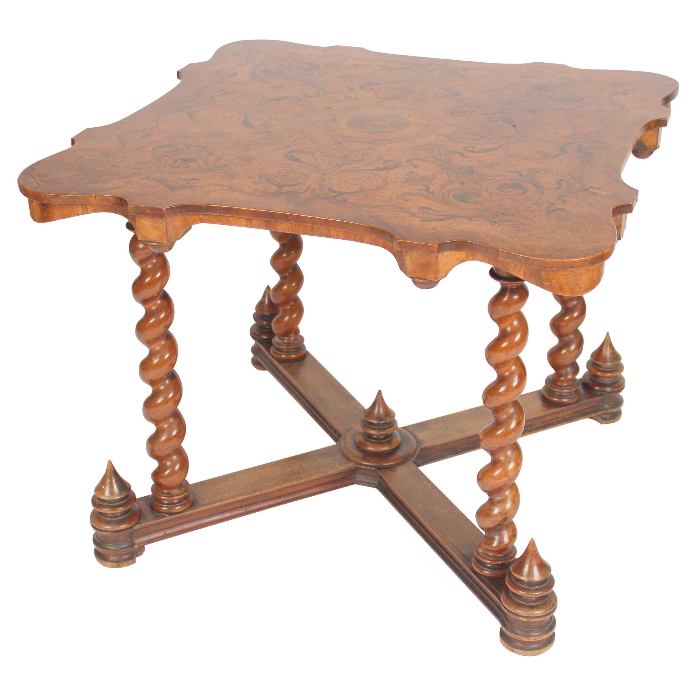 Baroque Style Games Table