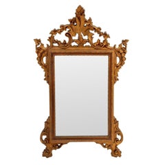 Baroque Style Gilt Composition Mirror