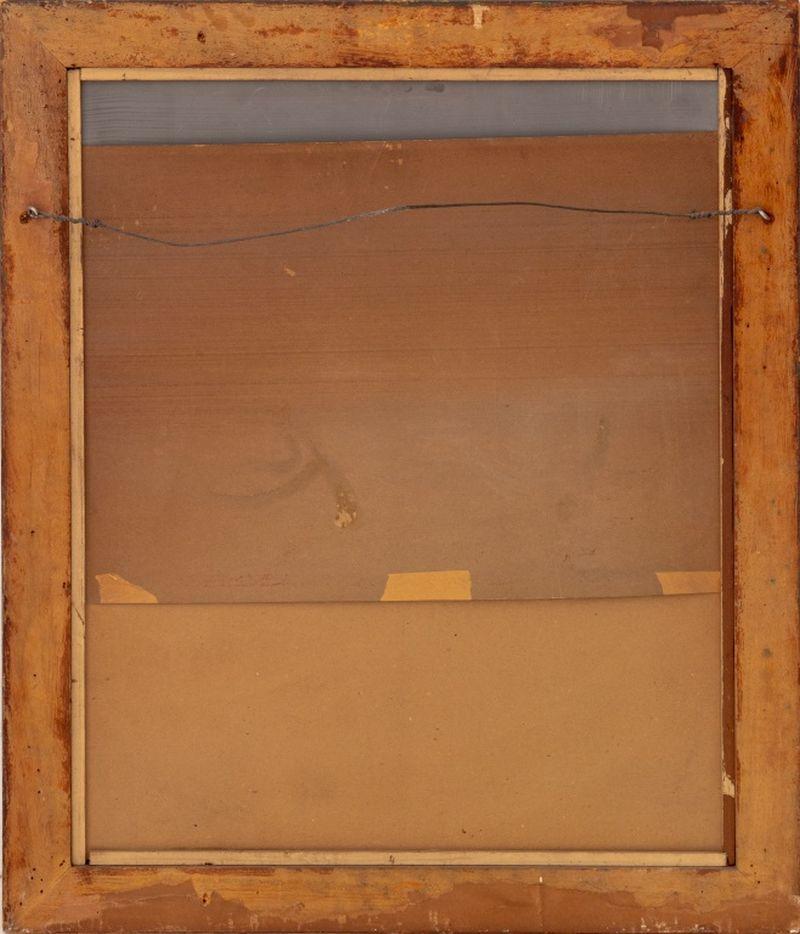XX secolo Specchio da parete in legno dorato in stile barocco in vendita