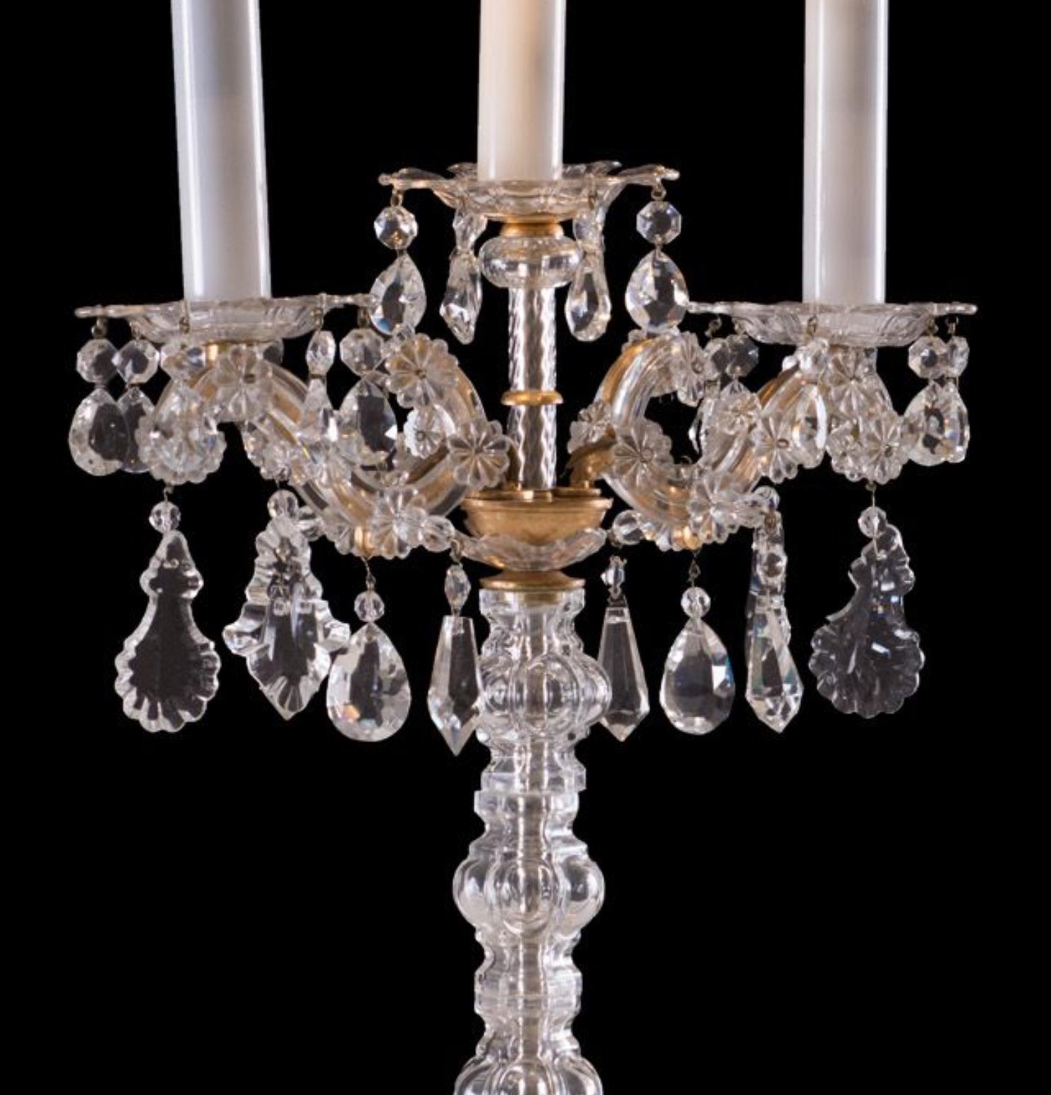 Neobarocco Candelabro da tavolo in stile barocco Maria Teresa 20° secolo originale 1920 in vendita