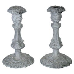 Baroque Style Metal Candleholders