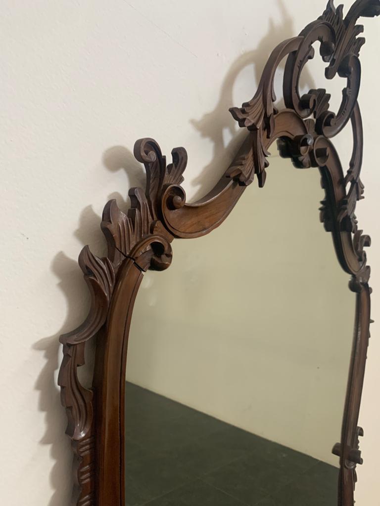 Baroque Style Mirror, 1950s For Sale 2