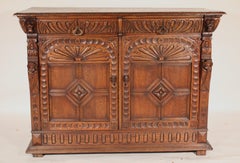 Barockes Sideboard aus Eiche