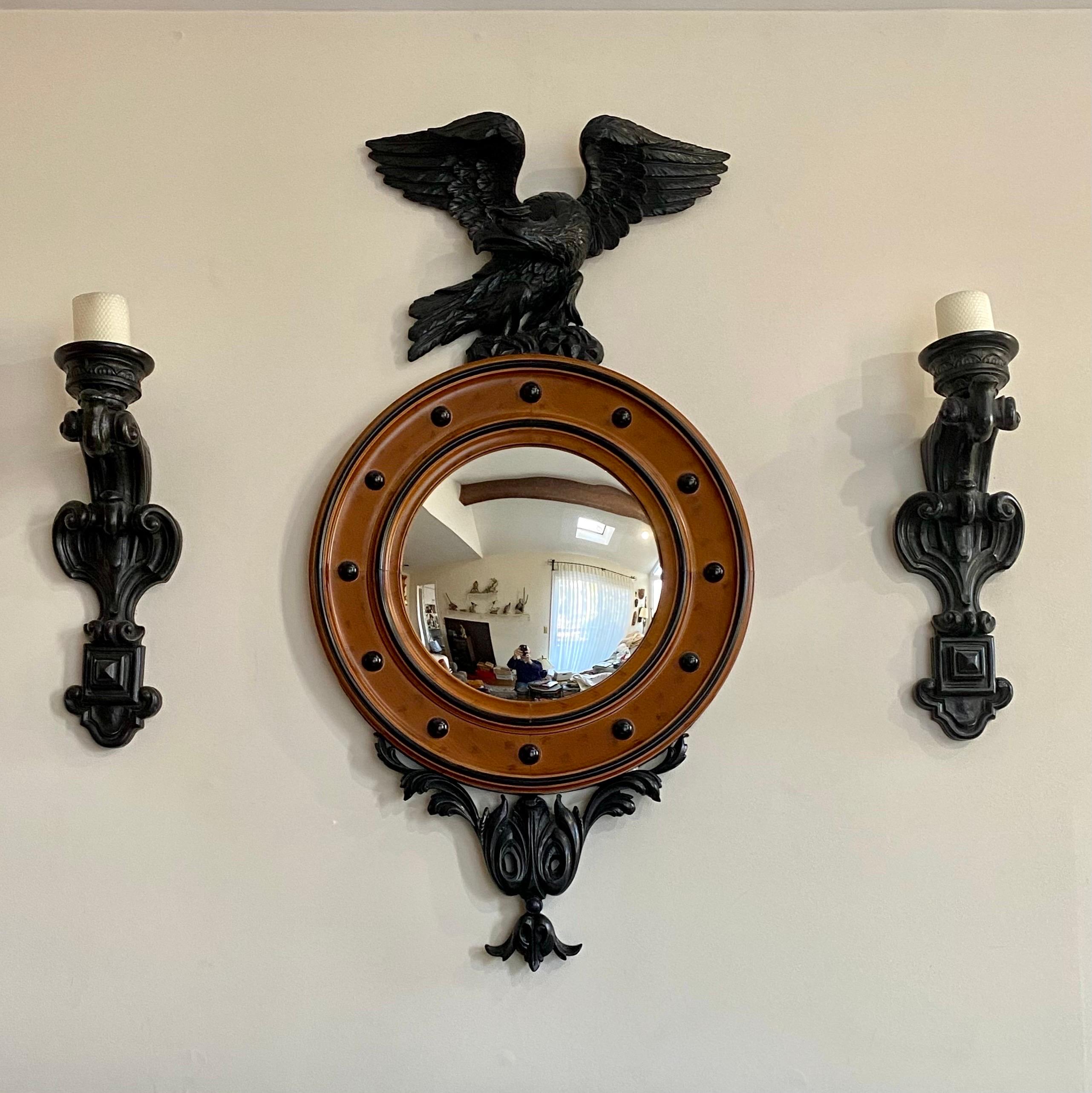 Baroque Style Pair of Candle Holder Sconces For Sale 8