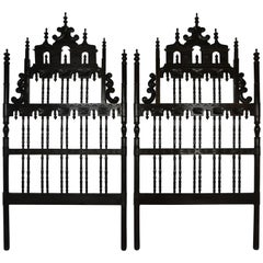 Baroque Style Twin Headboards