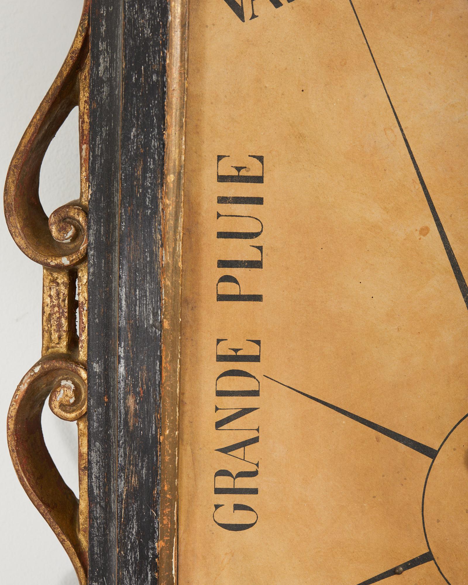 Baroque Style Venetian Gilt Carved Barometer by Palladio 4