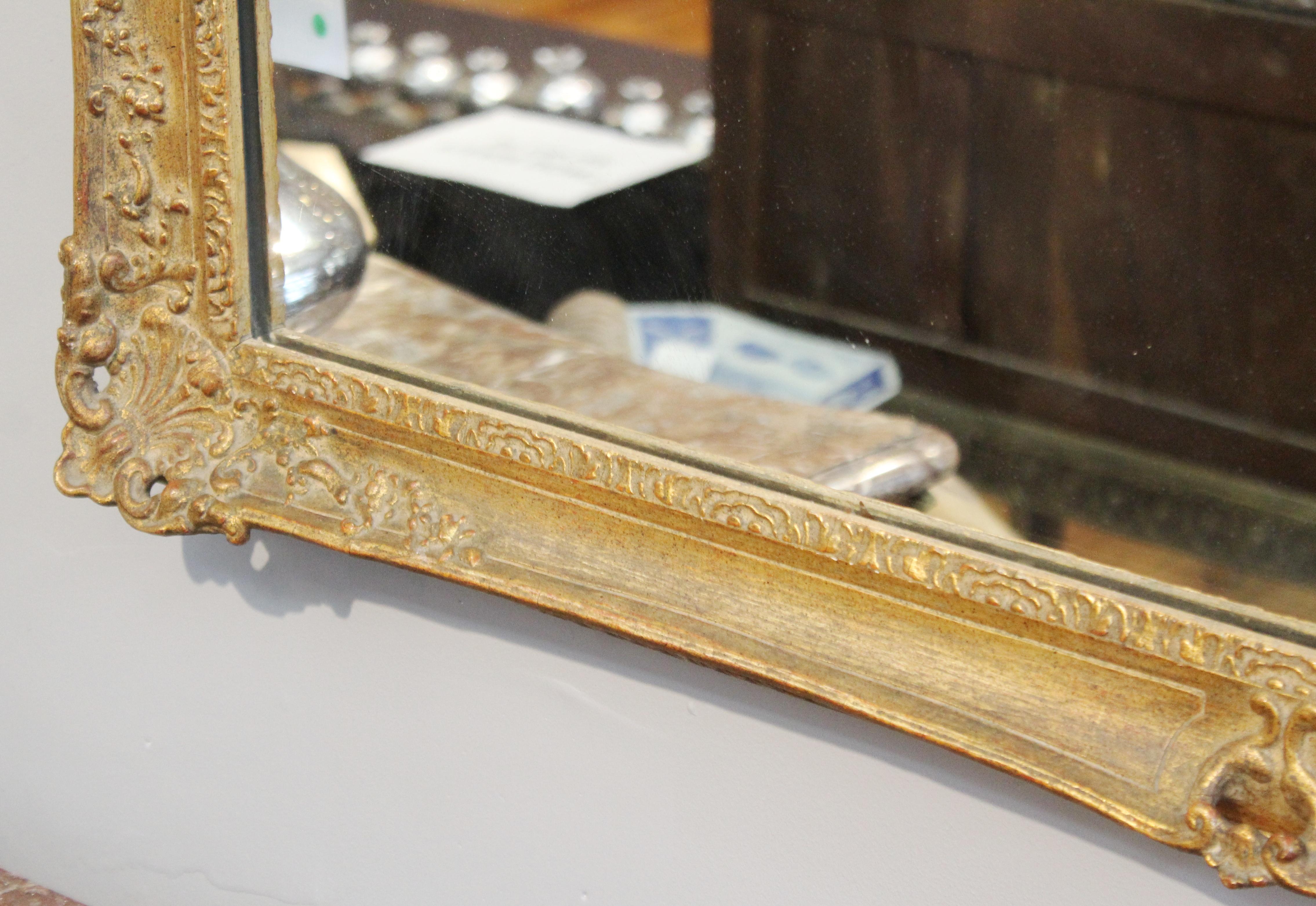 Baroque Style Wall Mirror In Good Condition In New York, NY