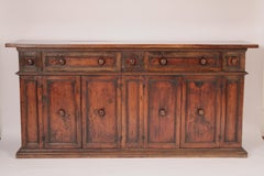 Baroque Style Walnut Credenza