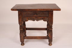 Baroque Style Walnut Occasional Table