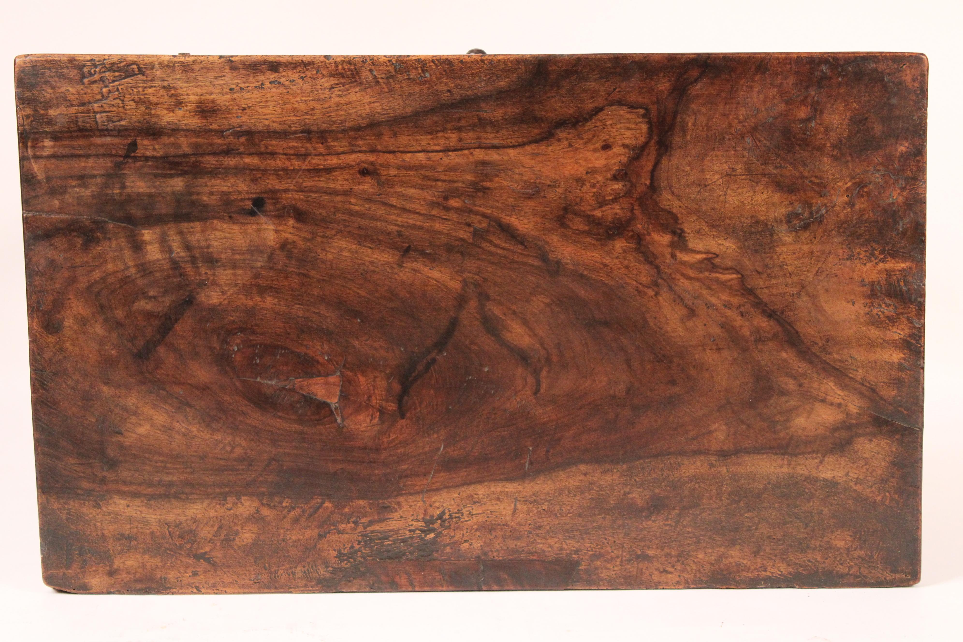 Baroque Style Walnut Occasional Table For Sale 1
