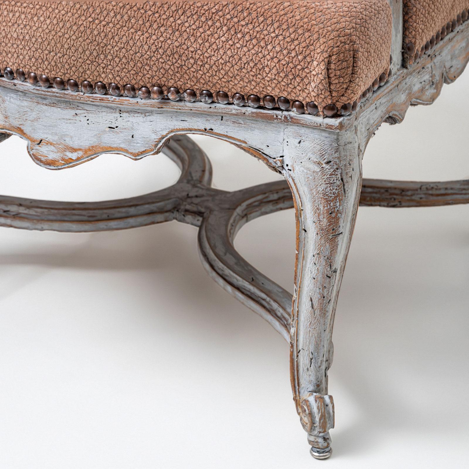 Sedia Wingback in stile barocco In condizioni buone in vendita a Greding, DE