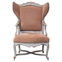 Chaise Wingback de style baroque