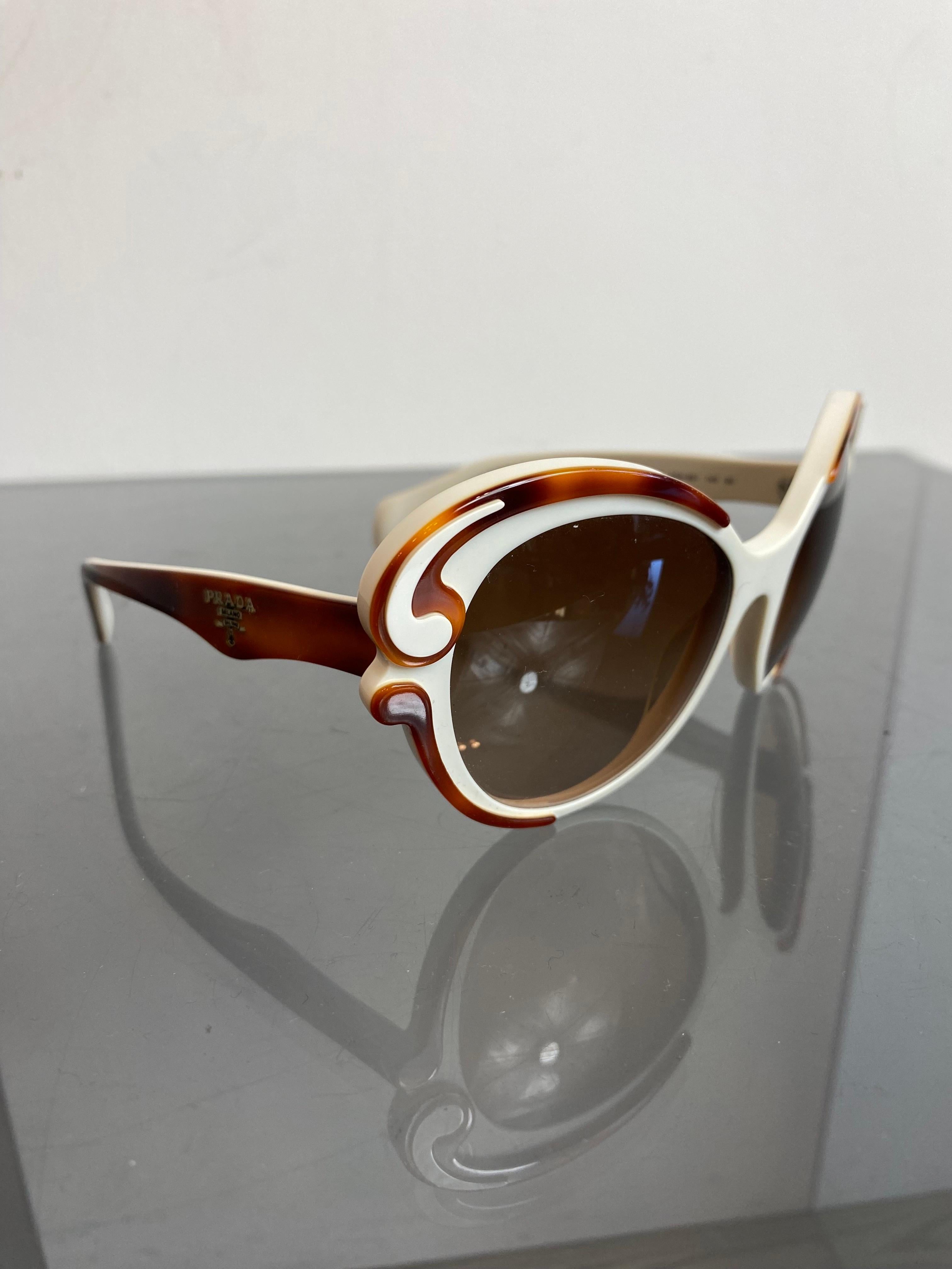Baroque Swirl Prada Sunglasses 1