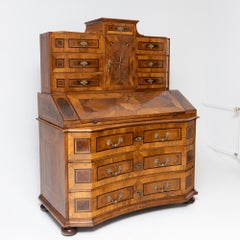 Baroque Tabernacle Secretaire, Mid-18th Century