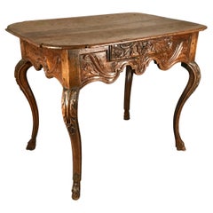 Baroque Table, Flanders 1750, Oak
